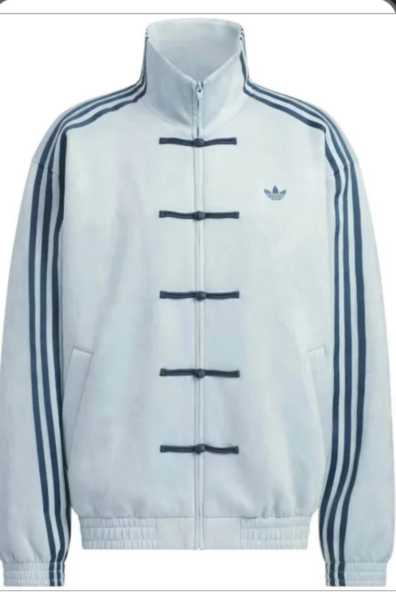 Adidas Ctt Chinese Track Top 3.1 Gender Neutral Jacket (Asian Sizing) Ash Grey